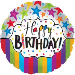 Globo Helio Cumpleaños 18